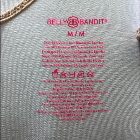 Postpartum/C-section BELLY BANDIT B.F.F. Belly Wrap, Size Medium, White (NWOT) - Picture 3 of 5